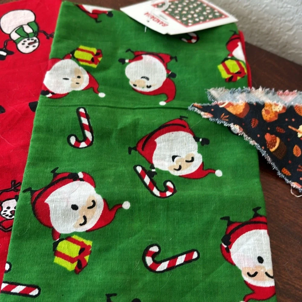 Assorted pet bandana bundle -6 total
